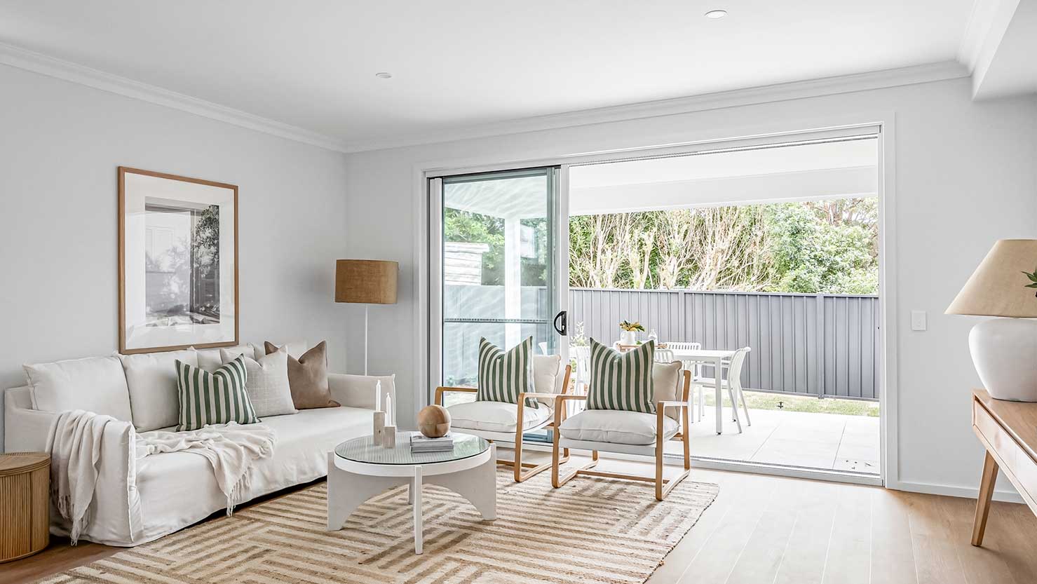 The Carters house design - living area